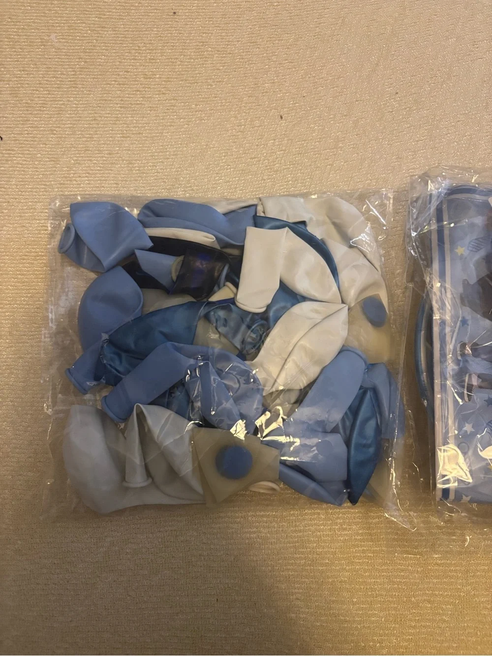 Blue Themed Baby Boss Party Paper Cups & Napkins Set